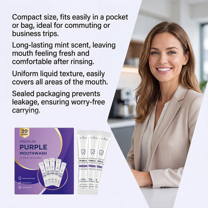 Purple Mouthwash  Color Correct Your Smile