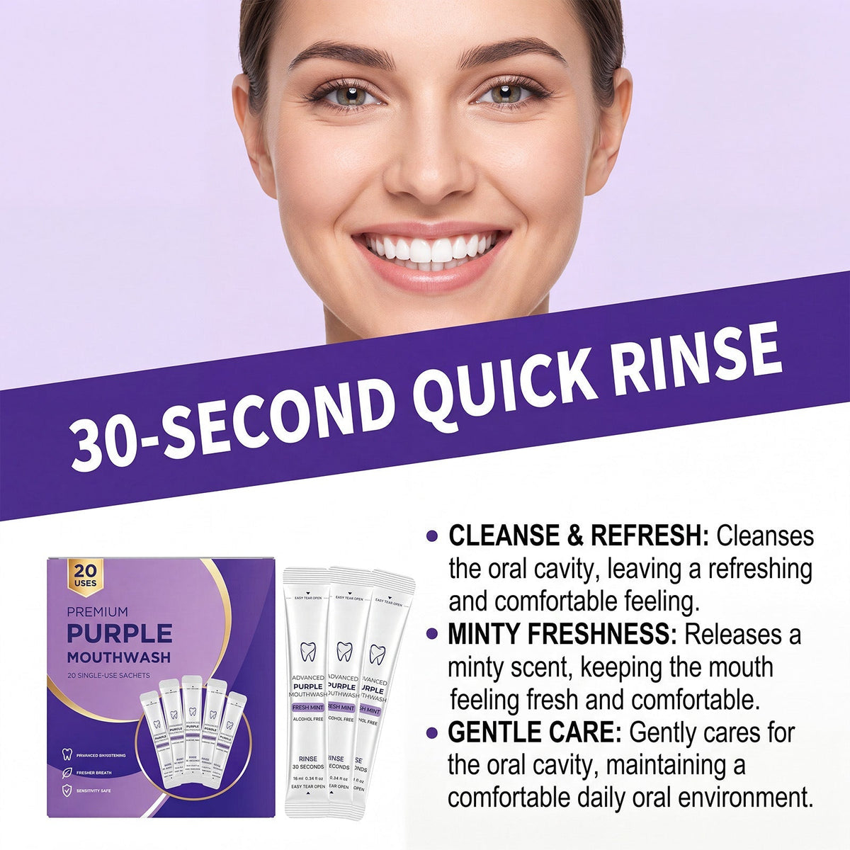 Purple Mouthwash  Color Correct Your Smile