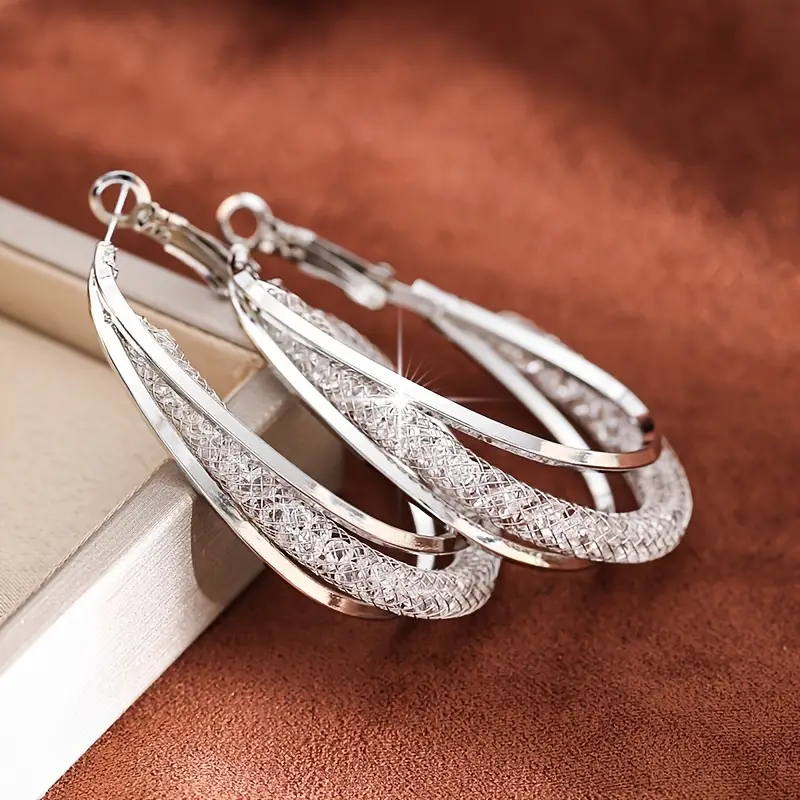 1PAIR❤️SILVER