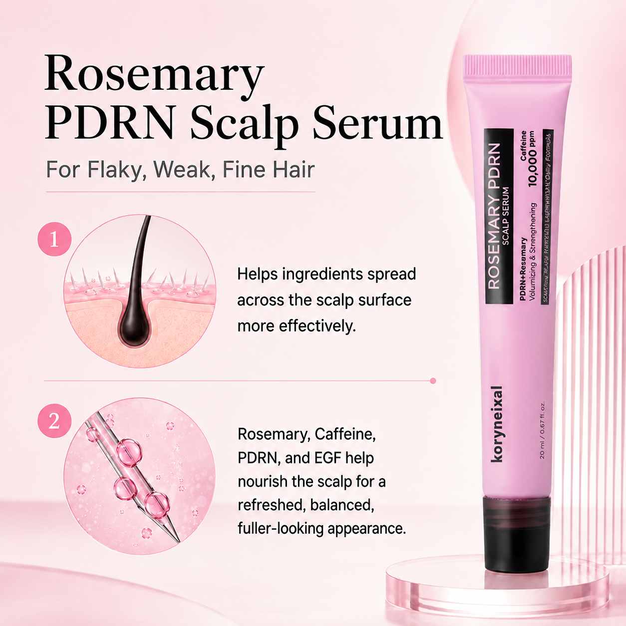 keroynexial  Botanical Scalp Renewal Serum