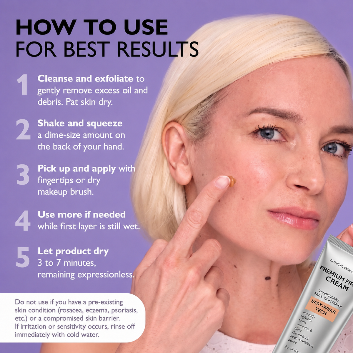 Korynexial Instant Face Provisional Eye Tightener Easy- Wear Tech