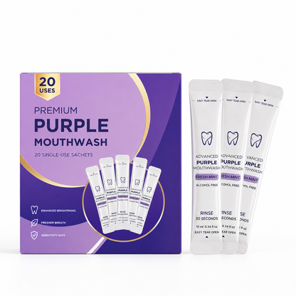 Purple Mouthwash  Color Correct Your Smile