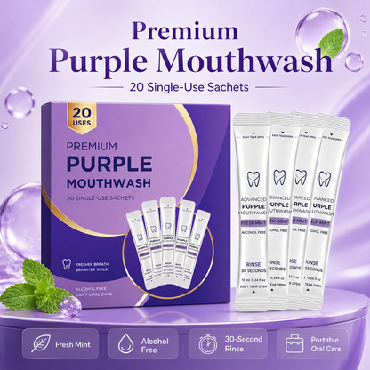 Purple Mouthwash  Color Correct Your Smile