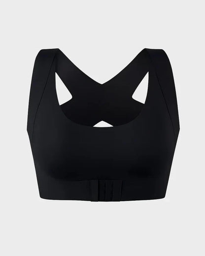LAST DAY PROMOTION - 50% OFF Front Closure Cross-Back Wireless Posture Bra